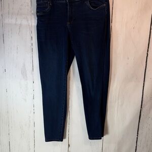 Kut from the Kloth (14) Dark Indigo Skinny Jeans